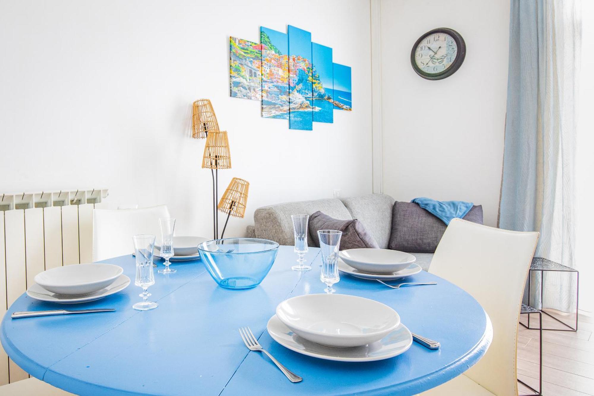 Ferienwohnung The Blue House, Terre Marine La Spezia Exterior foto