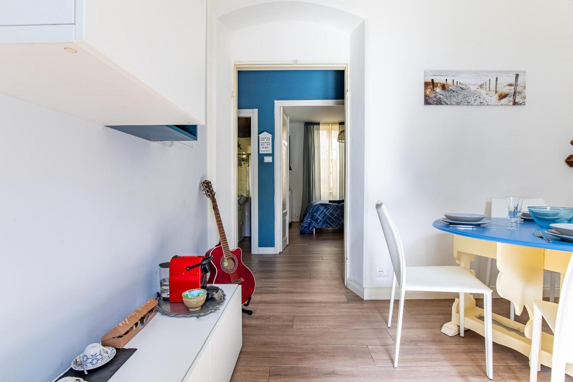 Ferienwohnung The Blue House, Terre Marine La Spezia Exterior foto