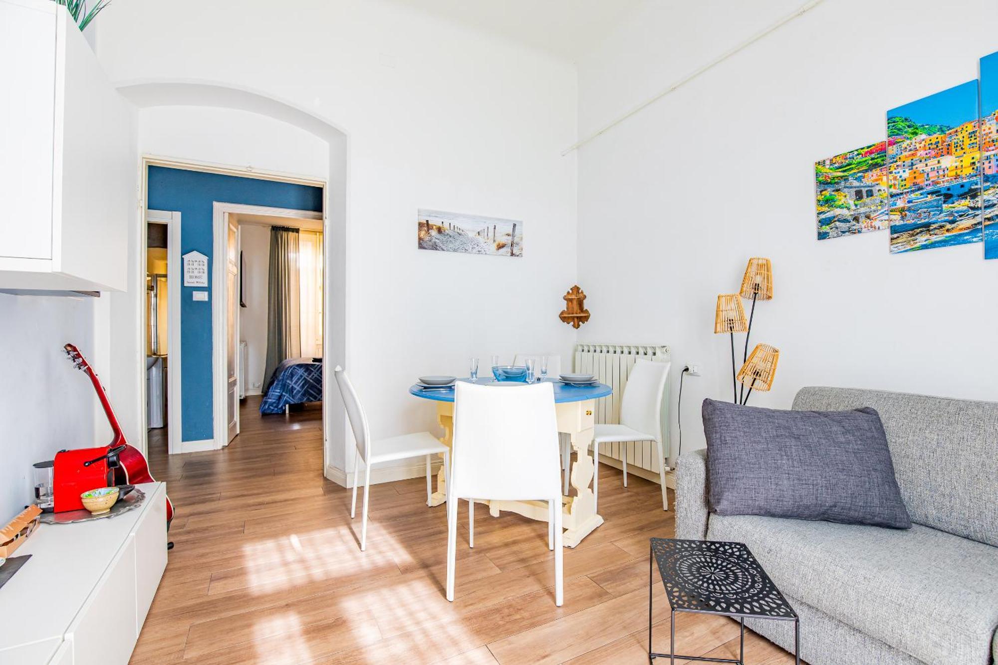 Ferienwohnung The Blue House, Terre Marine La Spezia Exterior foto